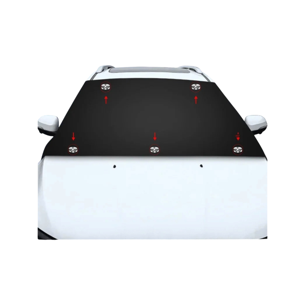 Magnetiskt Bilskydd – Mot Snö, Is & Sol